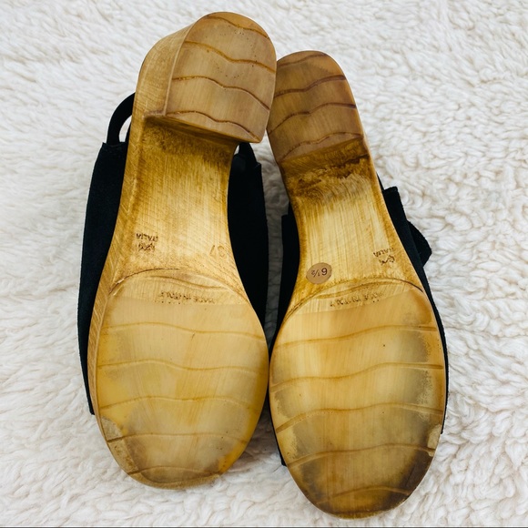 Kenneth Cole Reaction Wedges Black Leather Straps - Picture 7 of 12